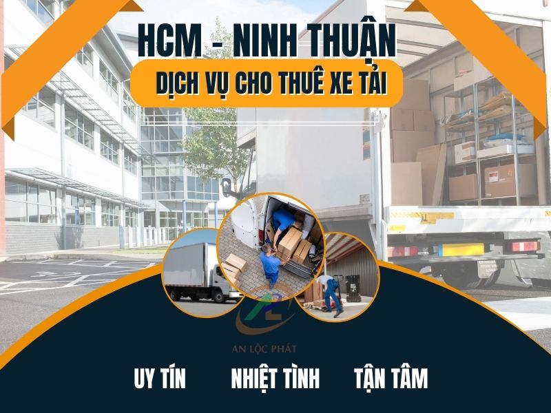 dịch vụ thuê xe tải HCM đi Ninh Thuận