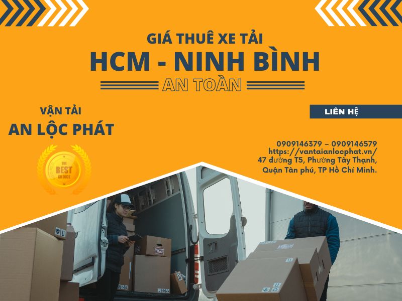 Bảng giá thuê xe tải HCM đi Ninh Bình